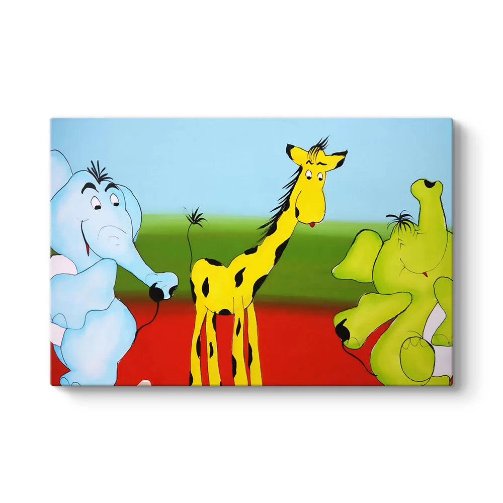 Küçük Zürafa Tablosu - Model 1